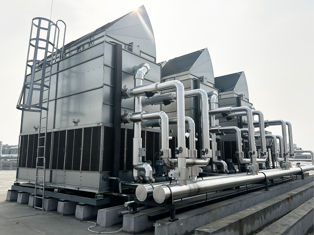 陽(yáng)光智源中央空調(diào)安裝工程